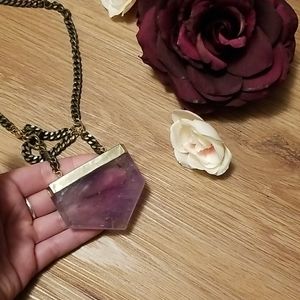 Witchy Wolf Amethyst necklace by Barbara Pellegrin